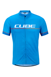Tricou CUBE CMPT Teamline S/S Topas Blue