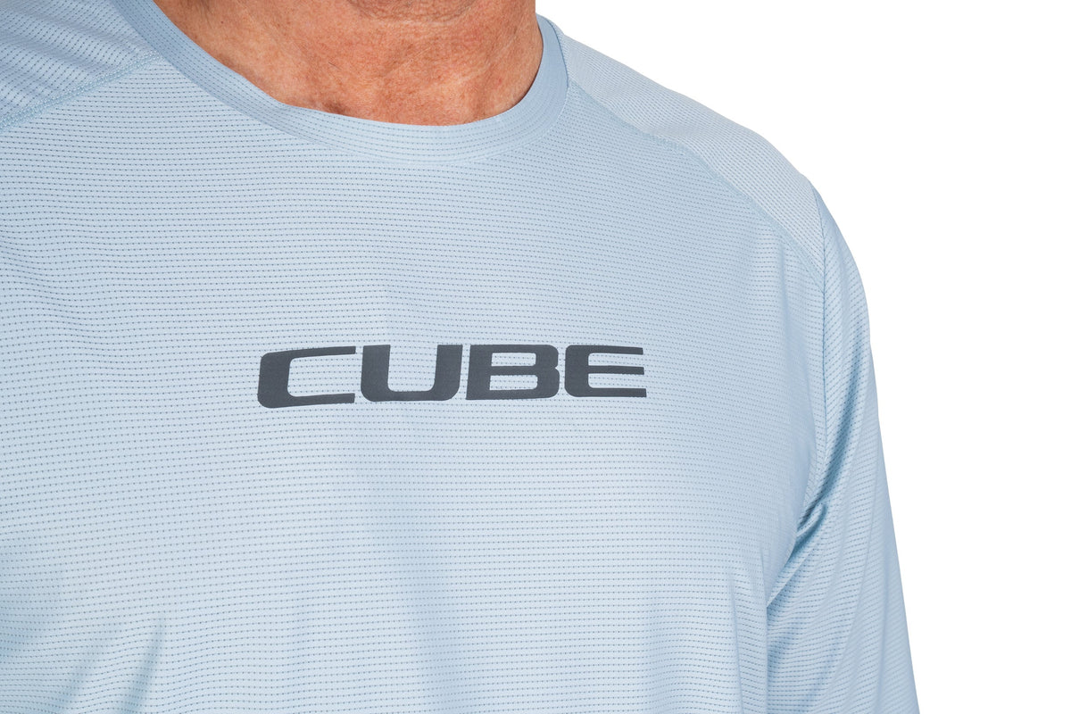 Tricou CUBE Functional Shirt S/S Light Blue