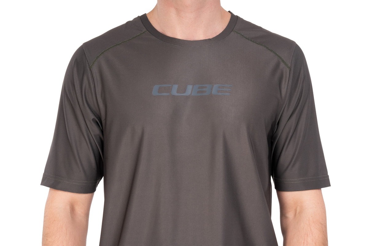 Tricou CUBE Functional Shirt S/S Olive