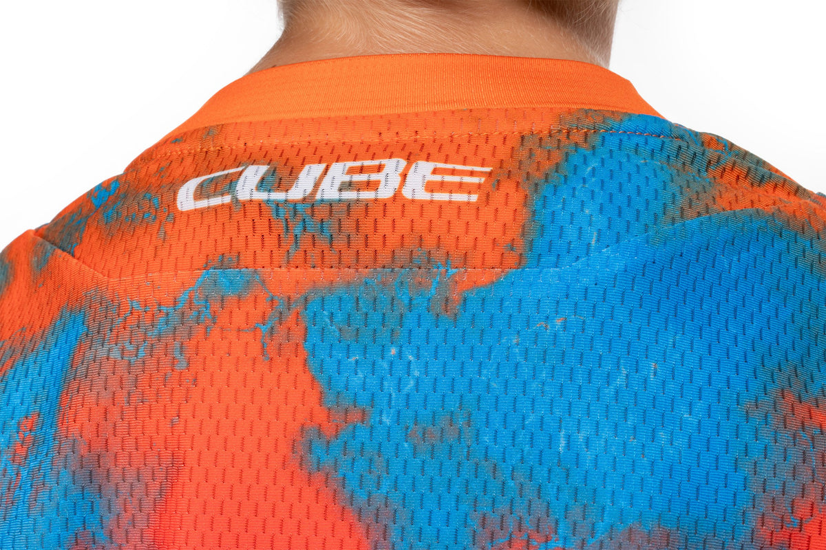 Tricou CUBE MTB Jersey Rookie x Actionteam S/S Black/Blue
