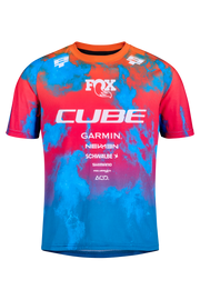 Tricou CUBE MTB Jersey Rookie x Actionteam S/S Black/Blue