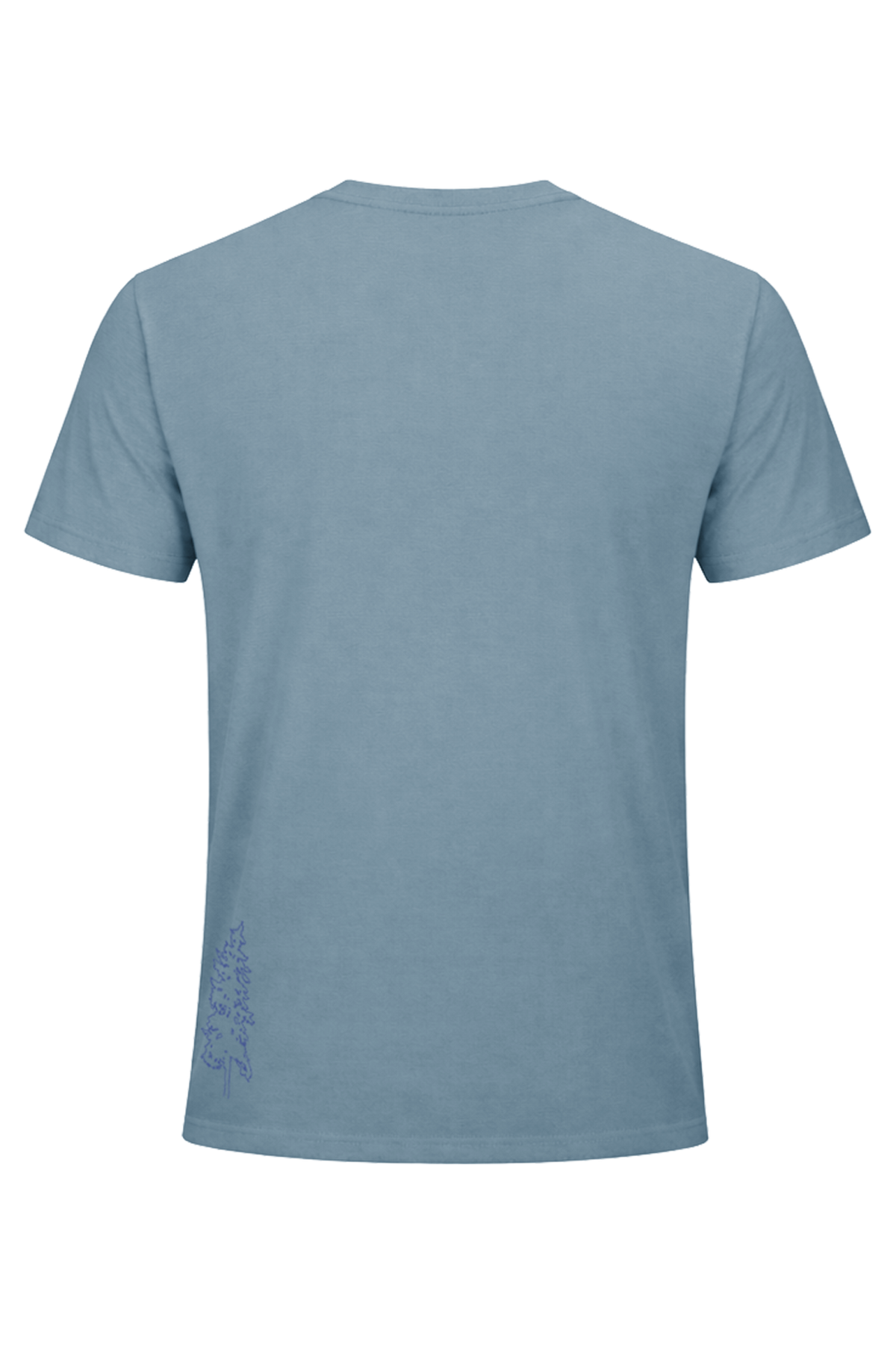 Tricou CUBE MTB Round Neck Soft Touch S/S Blue