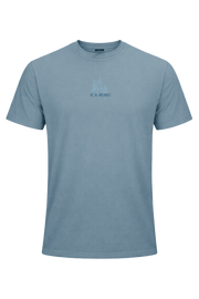 Tricou CUBE MTB Round Neck Soft Touch S/S Blue