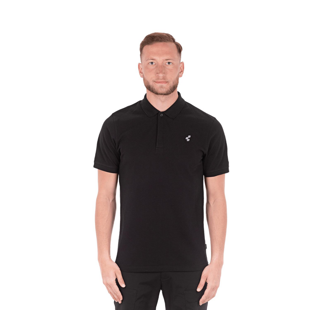 Tricou CUBE Organic Polo Shirt Black