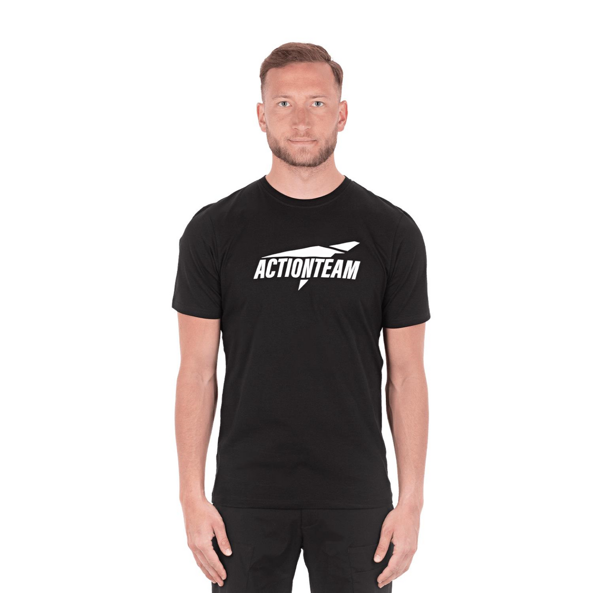 Tricou CUBE Organic T-shirt Actionteam Black