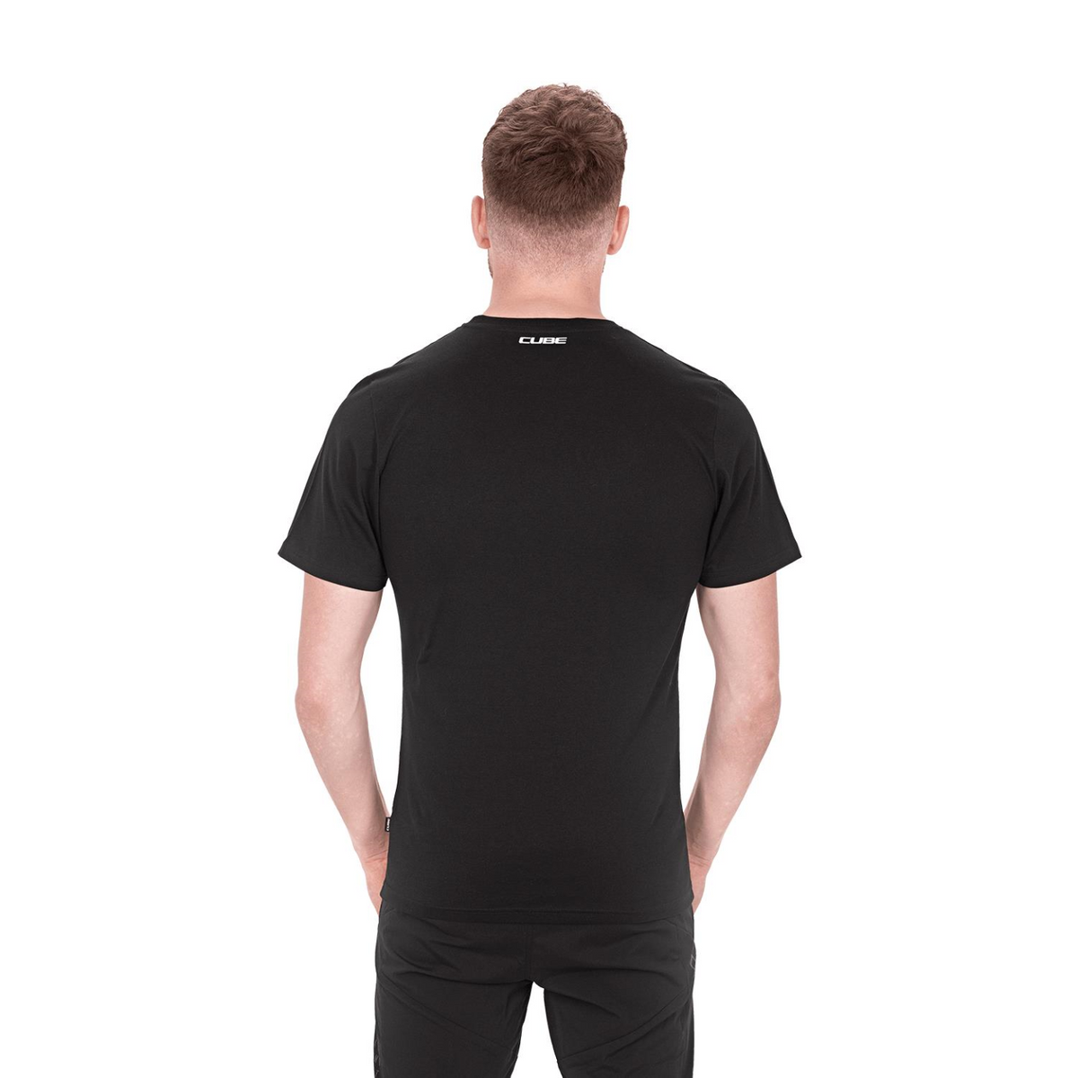 Tricou CUBE Organic T-shirt Actionteam Black