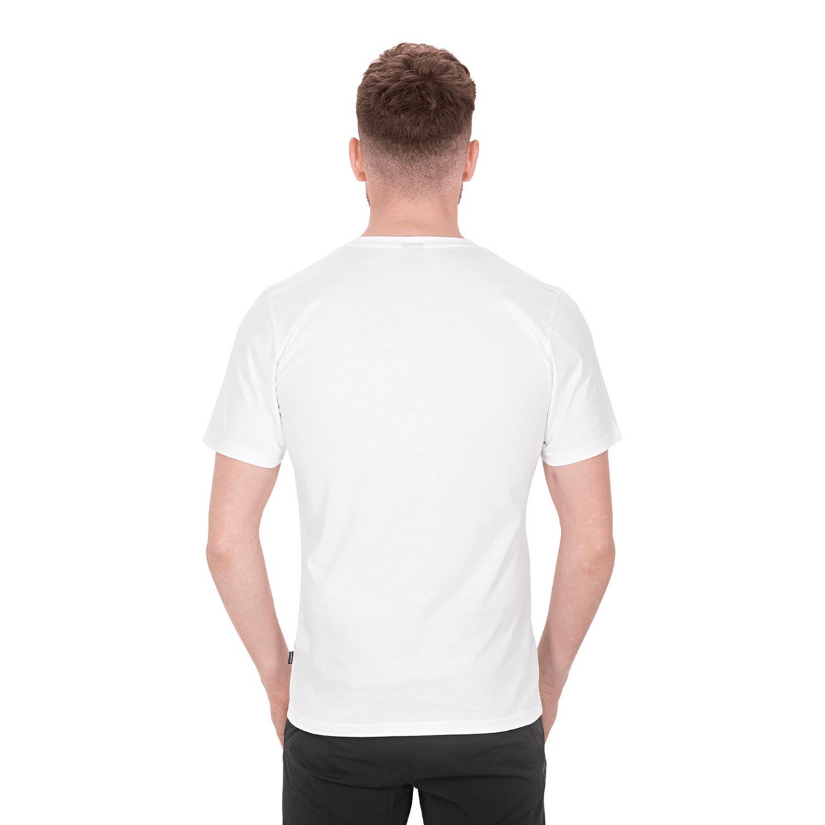 Tricou CUBE Organic T-shirt Classic Logo White/Black