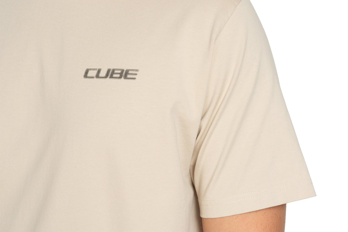 Tricou CUBE Organic T-shirt Crank Harder Gty Fit Petrol