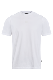 Tricou CUBE Organic T-shirt Embossed Gty Fit White