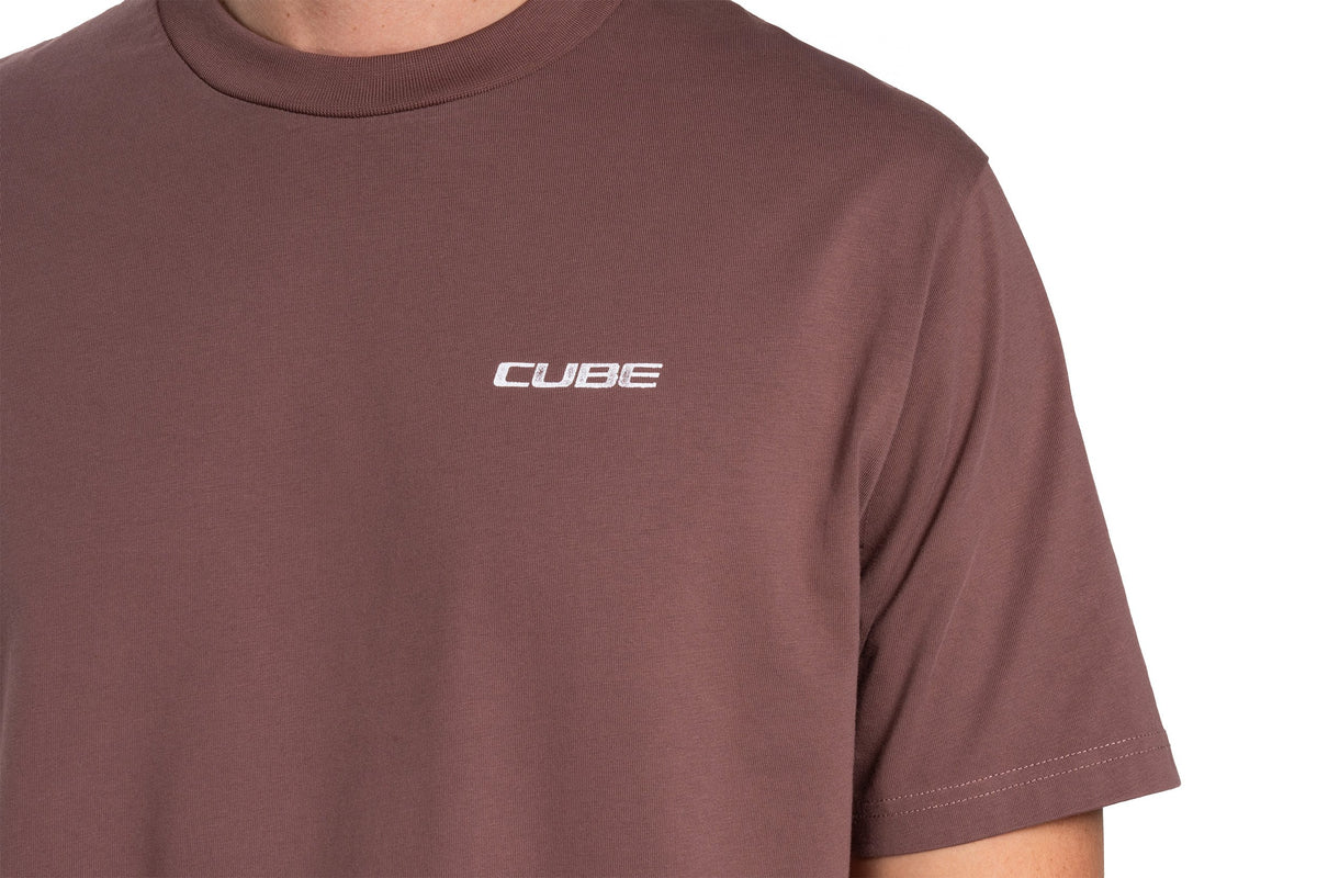 Tricou CUBE Organic T-shirt Keep Sending Gty Fit Black