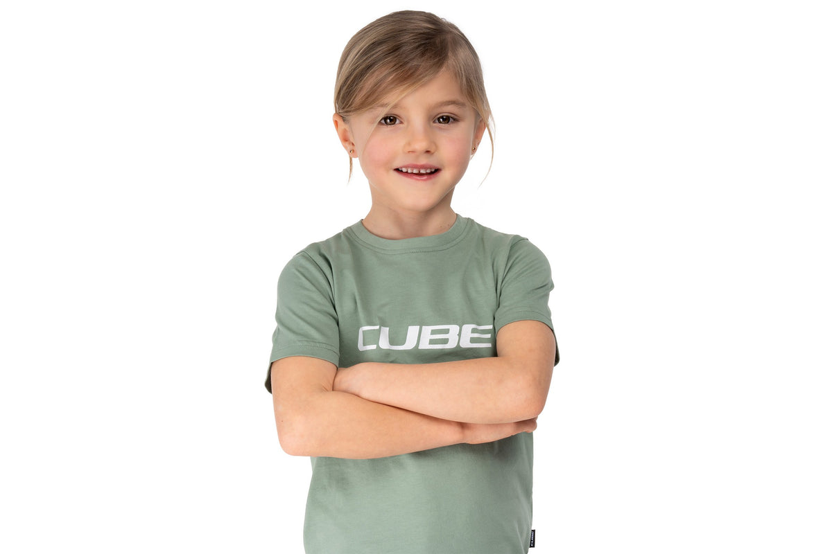 Tricou CUBE Organic T-shirt Rookie Logo Green