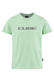 Tricou CUBE Organic T-shirt Rookie Logo Mint