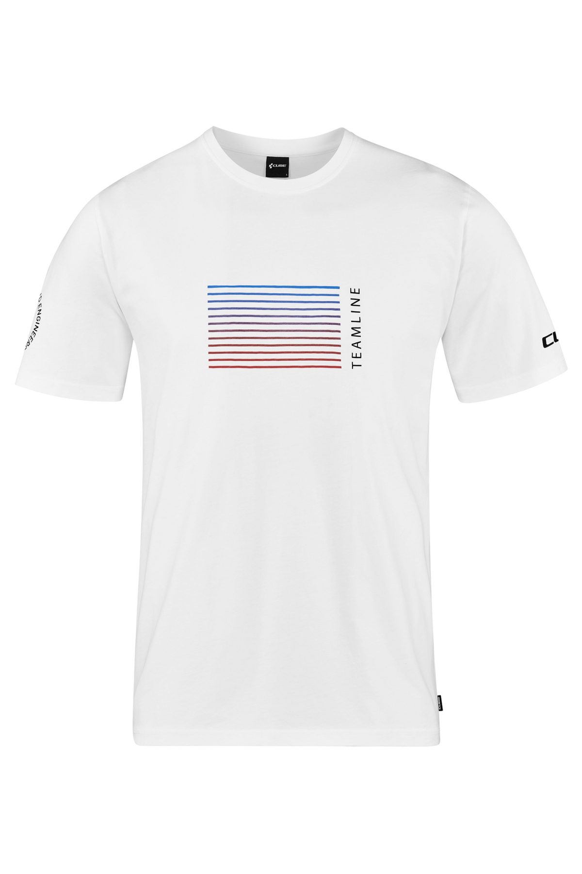 Tricou CUBE Organic T-shirt Rookie Teamline White
