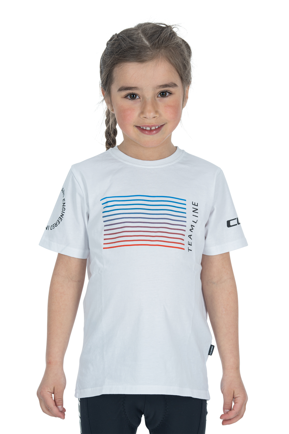 Tricou CUBE Organic T-shirt Rookie Teamline White