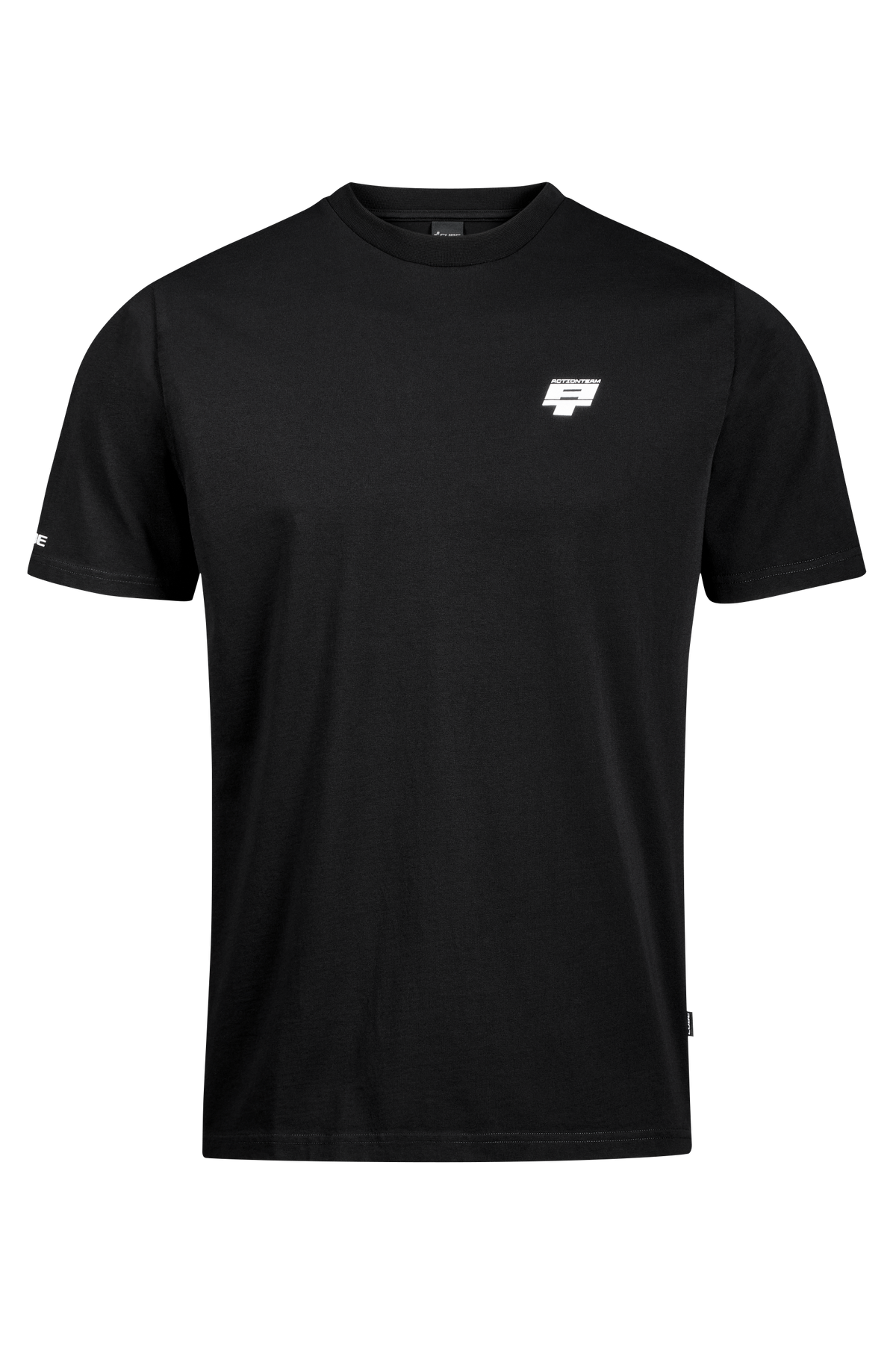 Tricou CUBE Organic T-shirt x Actionteam Gty Fit Black/White