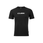 Tricou CUBE Organic T-shirt Classic Logo Black/White