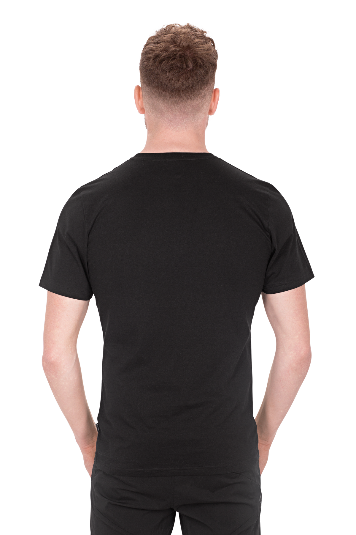 Tricou CUBE Organic T-shirt Classic Logo Black/White