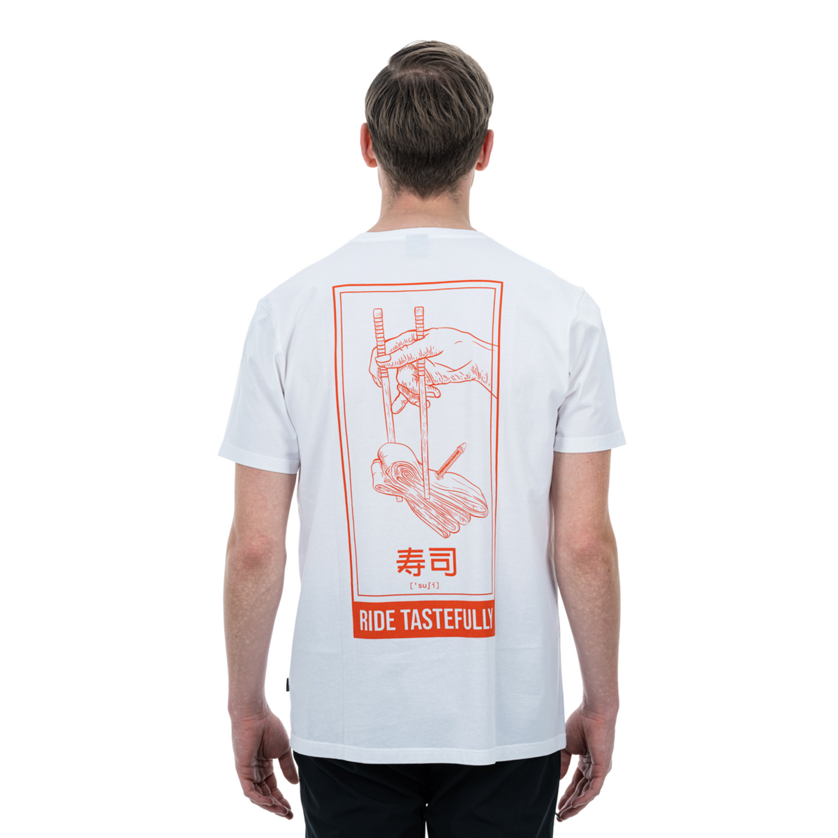 Tricou CUBE Organic T-shirt Gty Fit Sushi White
