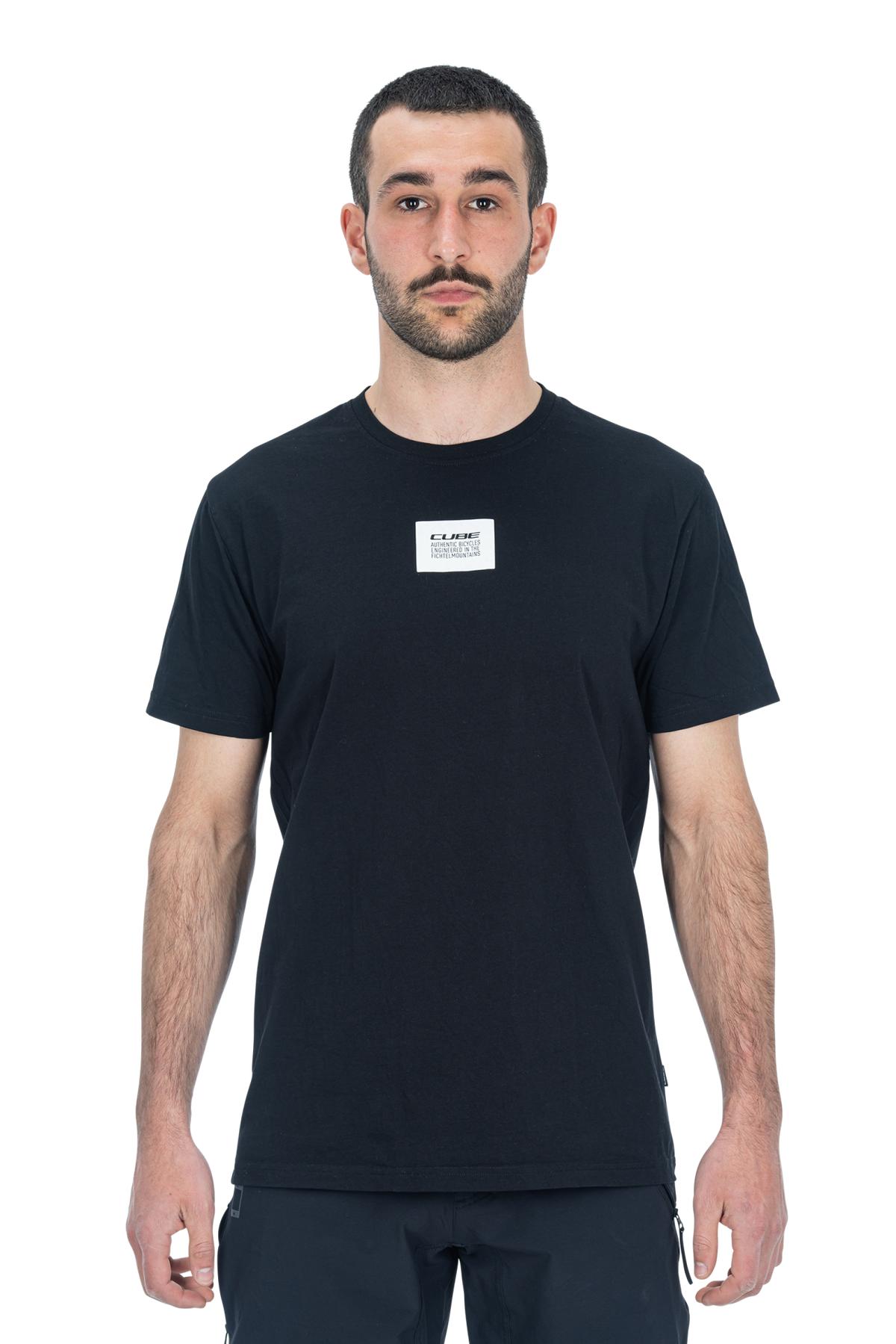 Tricou CUBE Organic T-shirt Logowear Gty Fit Black