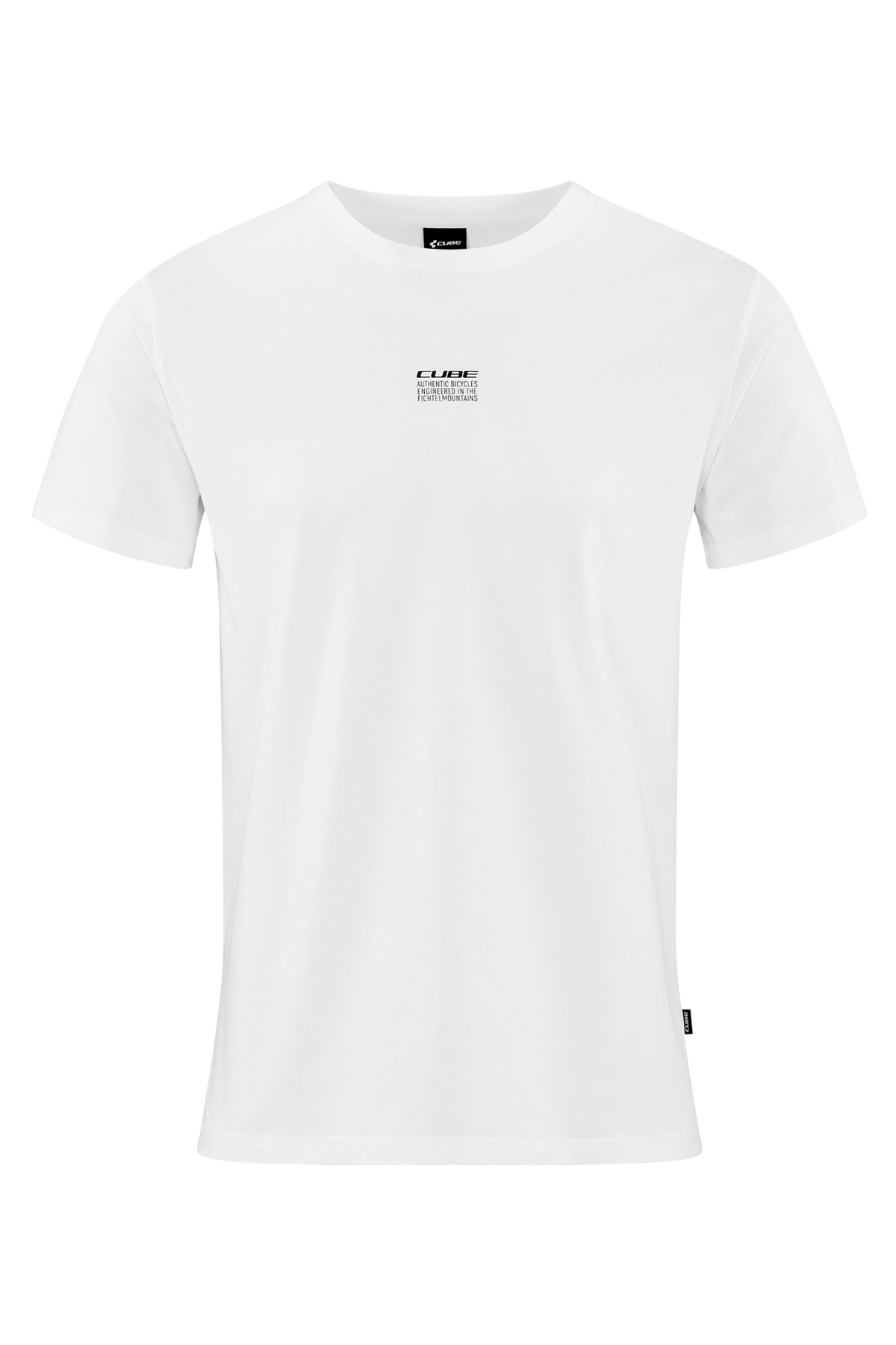 Tricou CUBE Organic T-shirt Logowear Gty Fit White