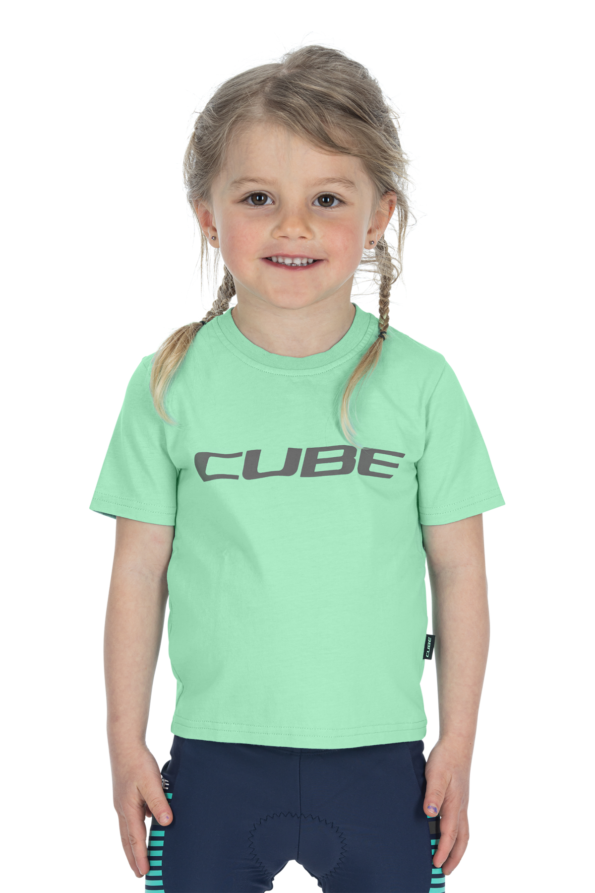 Tricou CUBE Organic T-shirt Rookie Logo Mint