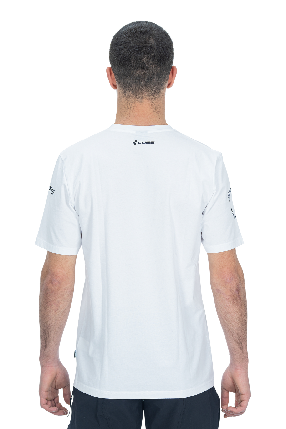 Tricou CUBE Organic T-shirt Teamline White (12468S)