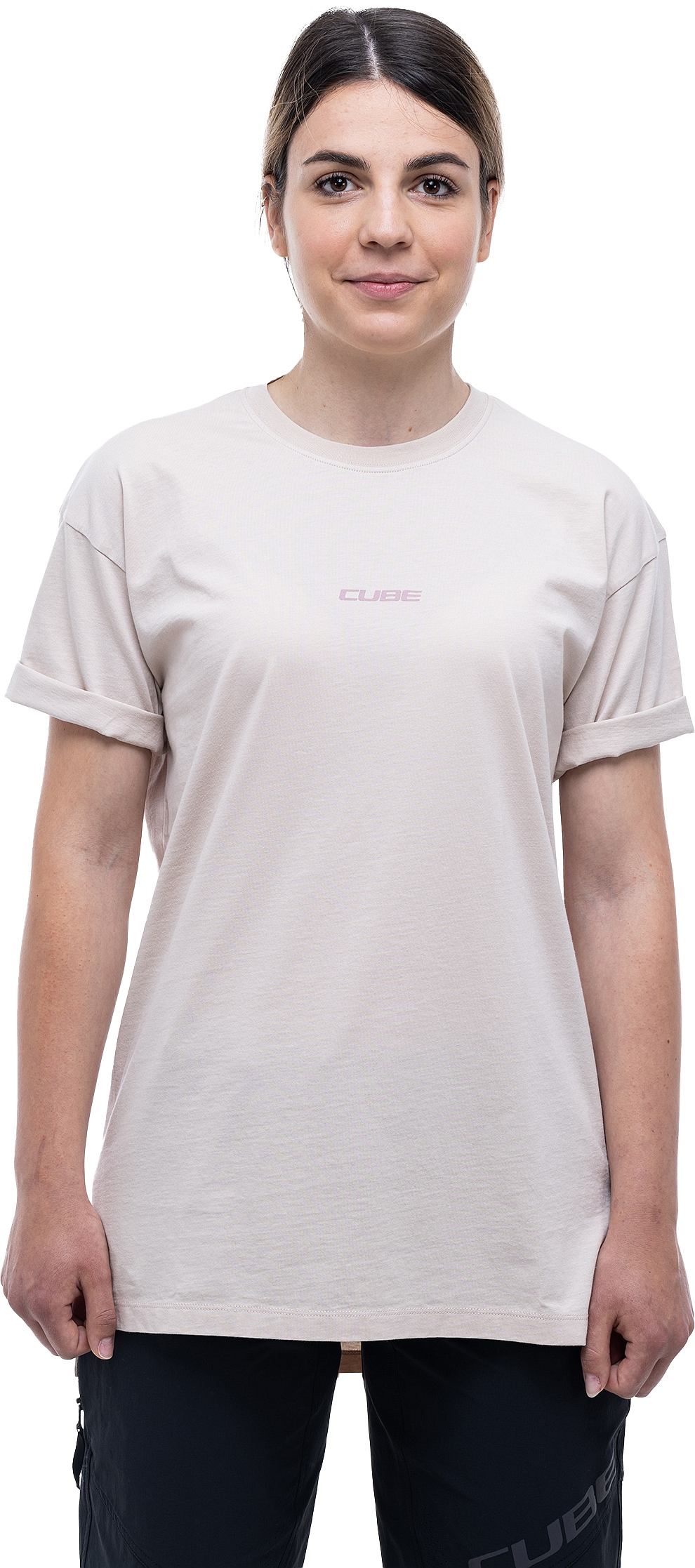 Tricou CUBE Organic WS Fichtelmountains Gty Fit Sand