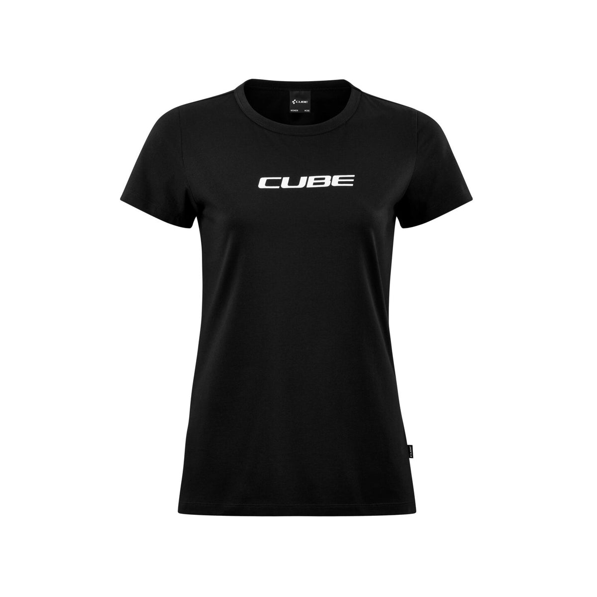 Tricou CUBE Organic WS T-shirt Classic Logo Black