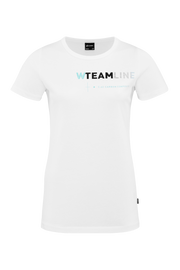 Tricou CUBE Organic WS T-shirt Teamline White