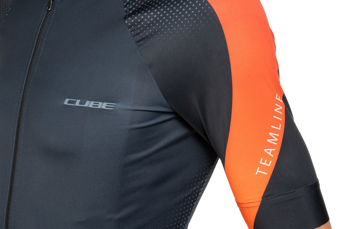 Tricou CUBE Road/Xc Teamline S/S Black (10421XS)