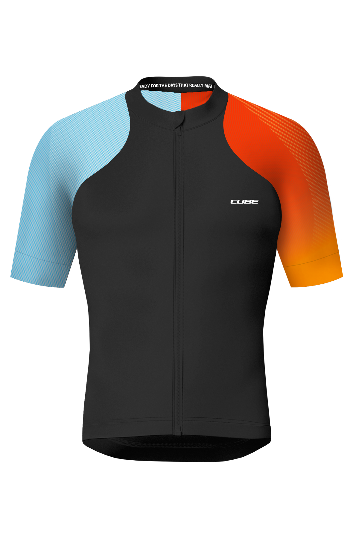Tricou CUBE Road/Xc Teamline S/S Black (11991XS)