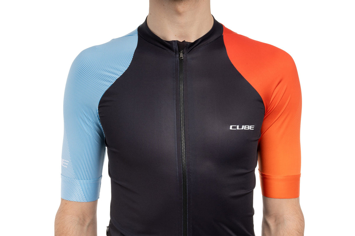 Tricou CUBE Road/Xc Teamline S/S Black (11991XS)