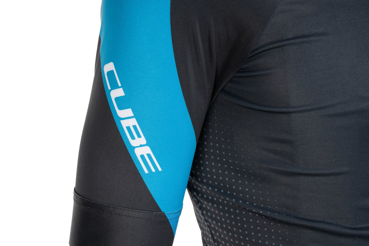 Tricou CUBE Road/Xc Teamline S/S Black (10421XS)