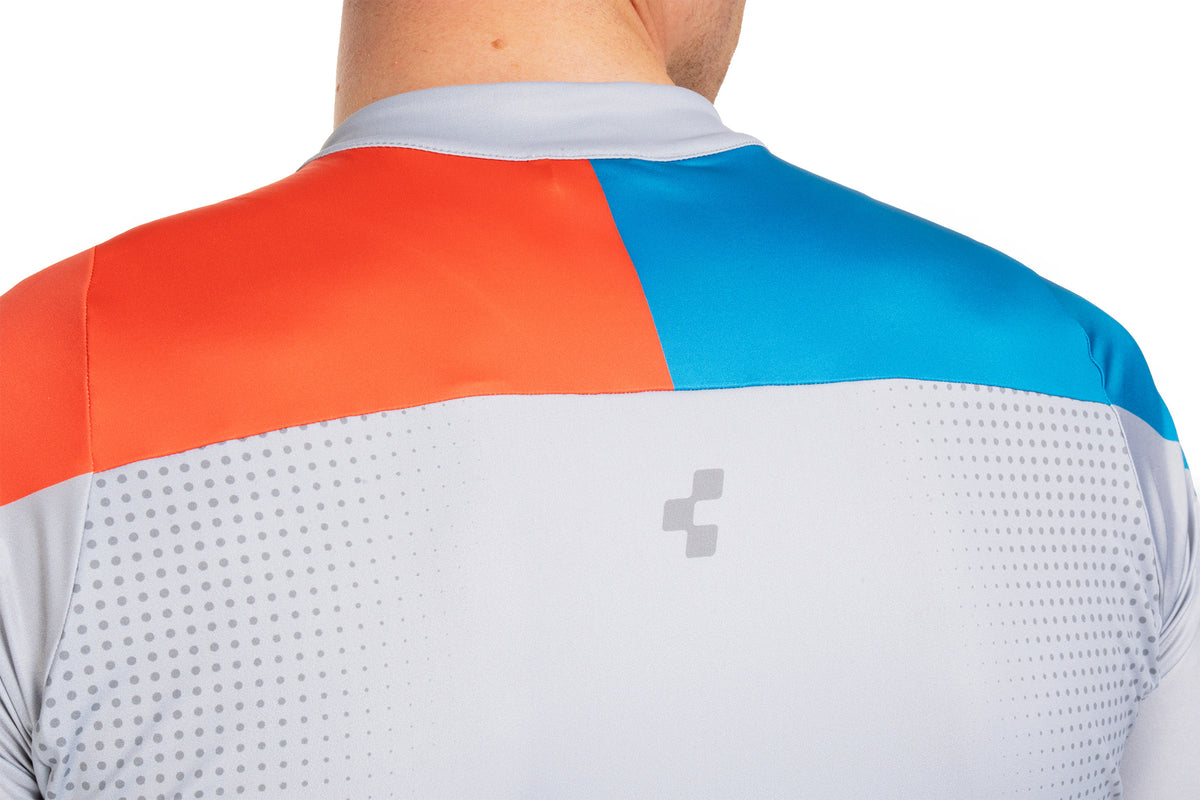 Tricou CUBE Road/Xc Teamline S/S Light Grey