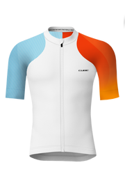 Tricou CUBE Road/Xc Teamline S/S White