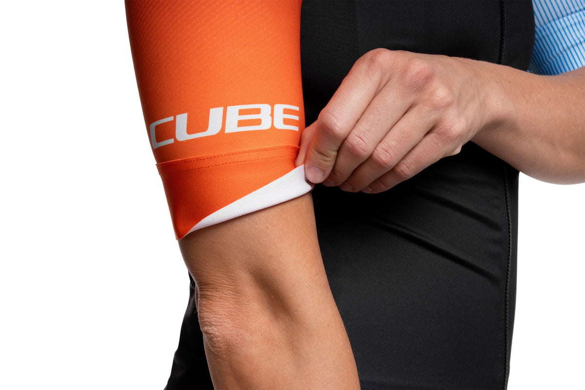 Tricou CUBE Road/Xc WS Teamline S/S Black