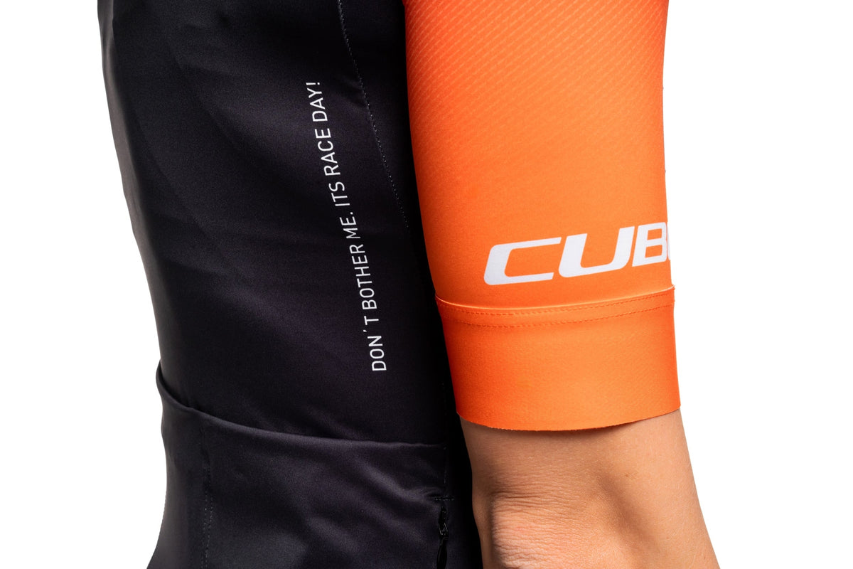 Tricou CUBE Road/Xc WS Teamline S/S Black