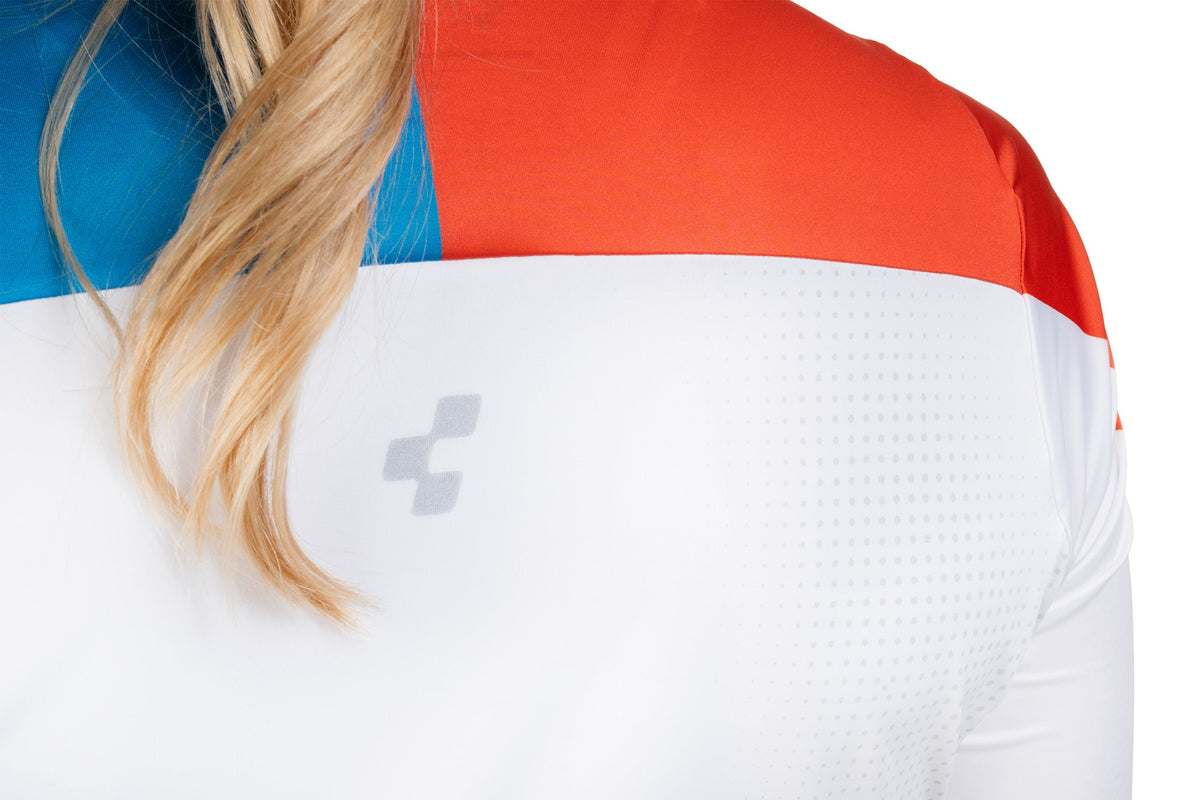 Tricou CUBE Road/Xc WS Teamline S/S White