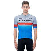 Tricou CUBE Teamline Jersey S/S Blue Red Grey