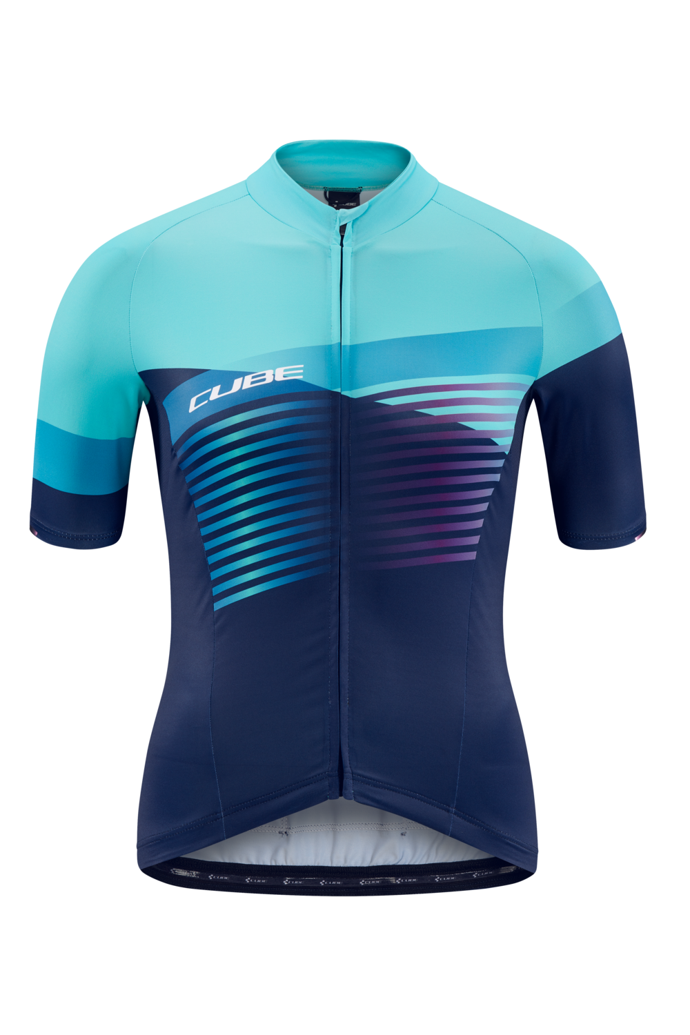 Tricou CUBE Teamline WS Jersey S/S Blue Mint M