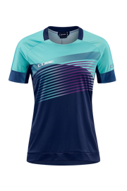 Tricou CUBE Teamline WS Round Neck Jersey S/S Blue Mint
