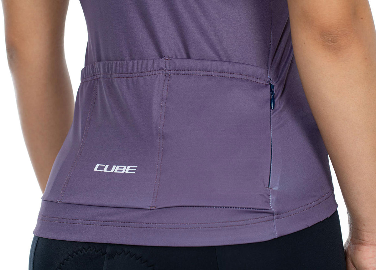 Tricou CUBE Teamline WS S/S Violet/Rose