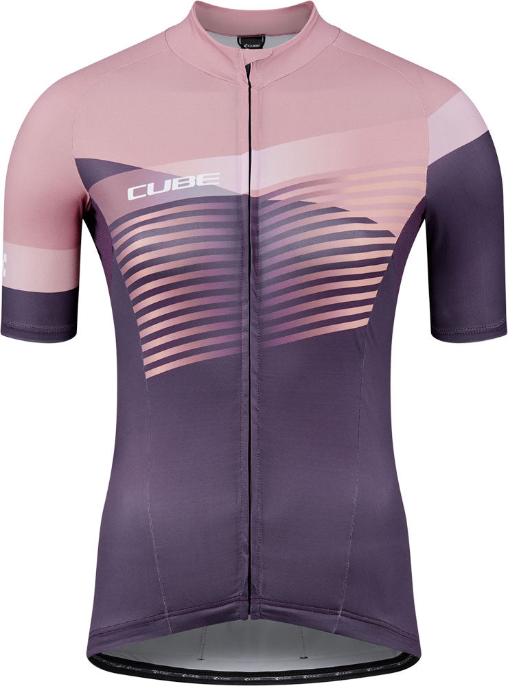 Tricou CUBE Teamline WS S/S Violet/Rose