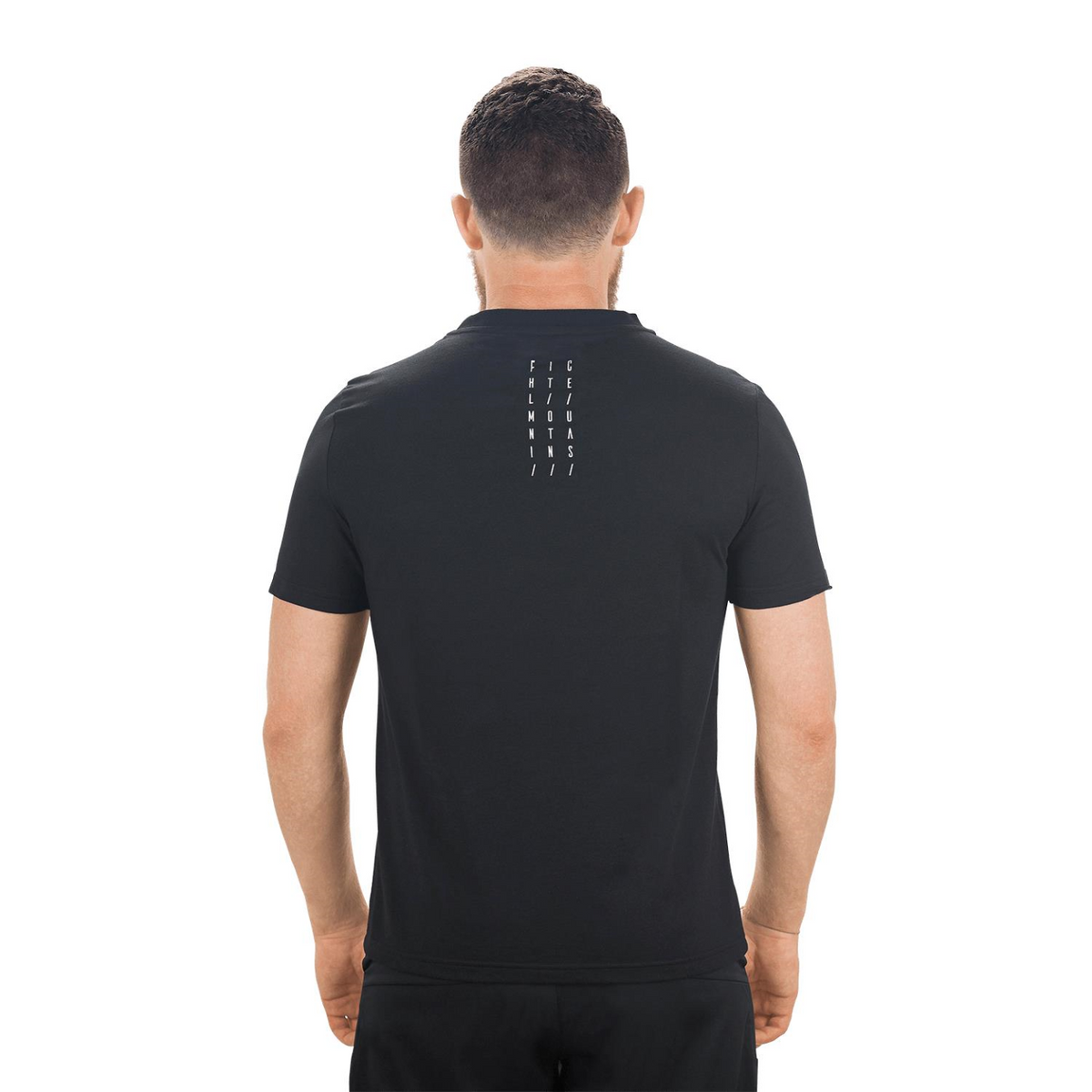 Tricou CUBE T-shirt Fichtelmountains Negru