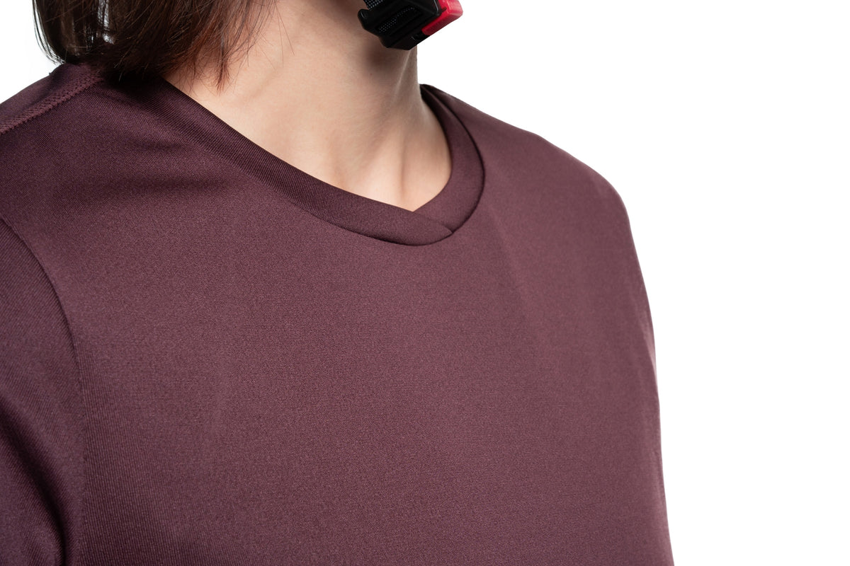 Tricou CUBE WS Functional S/S Bordeaux