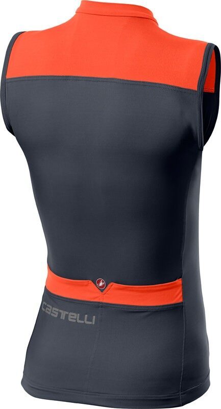 tricou fara maneci castelli solaris blue pink xs