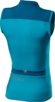 tricou fara maneci castelli solaris sky blue marine blue m