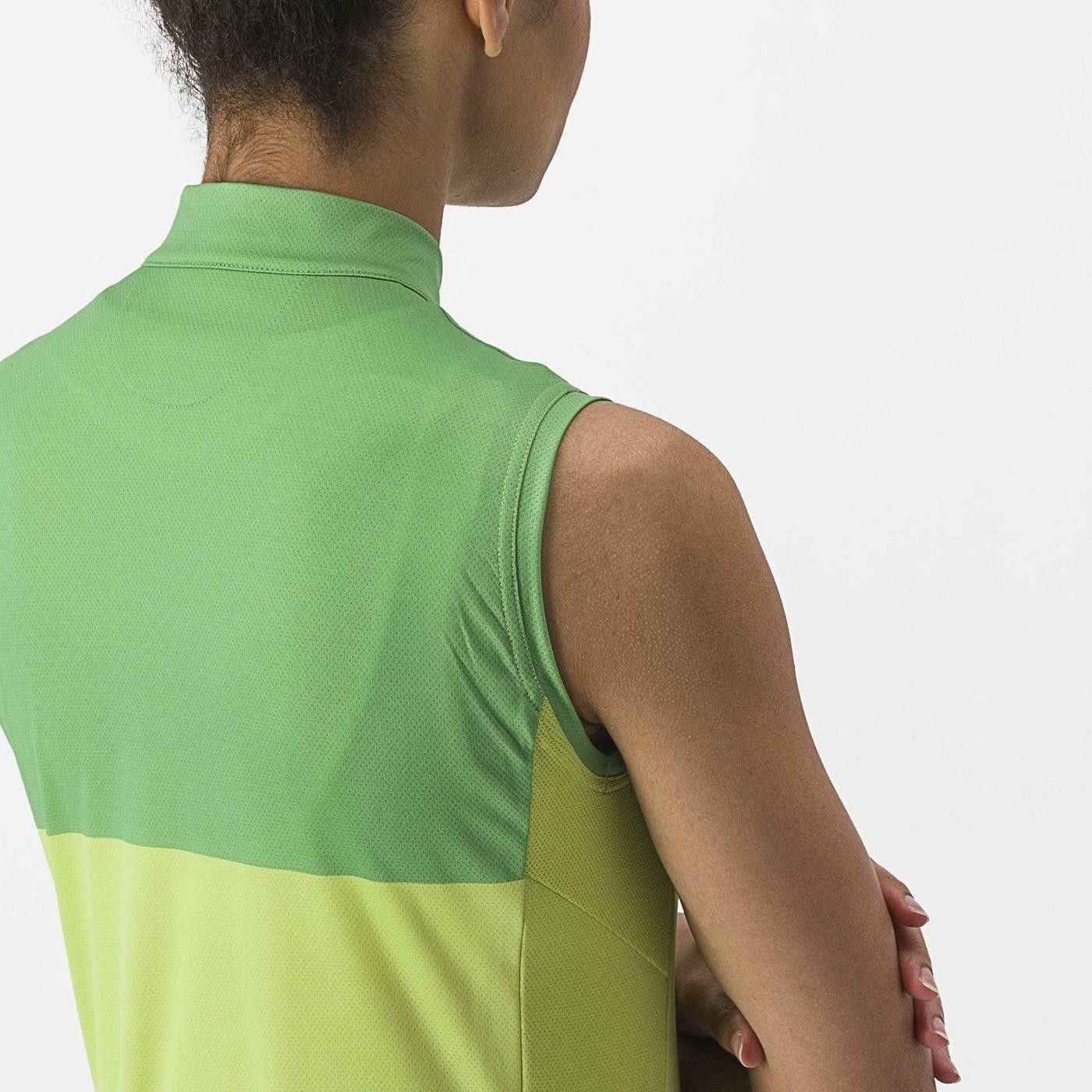 tricou fara maneci castelli velocissima sl de dama lime verde m 3