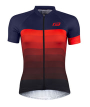 tricou force f ascent lady albastru rosu l scaled