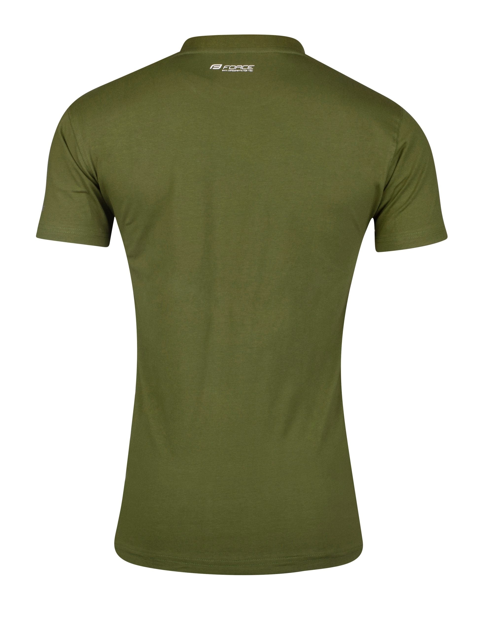 Tricou FORCE FLOW maneci scurte verde XXXL